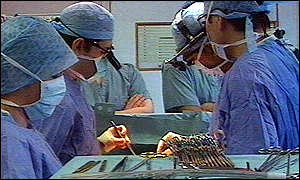 Surgeons at work