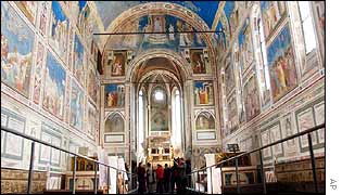 View of the chapel