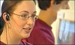 A call worker for Opodo.com