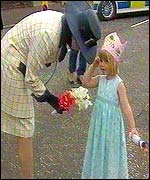 Princess and child