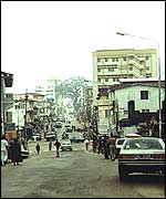 A street in the capital