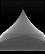 Cantilever tip, IBM