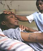 Zambian Aids victim