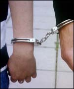 Arrested man 