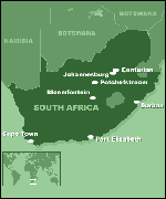 Map of South Africa