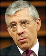 Foreign Secretary Jack Straw