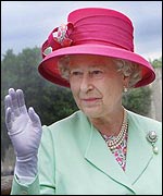 The Queen in London