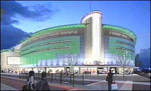 Artists impression of the development