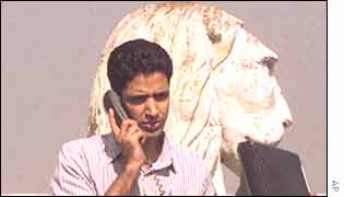 Indian phone user