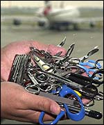 Confiscated items