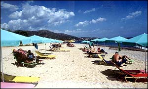 A beach in Greece