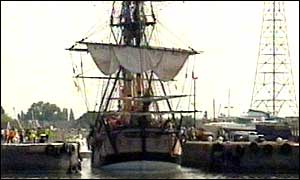 Endeavour docking