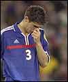 Julian Escude in action for France Under-21s