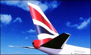 BA plane