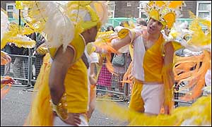 Festival dancers