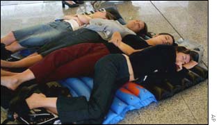 Stranded passengers