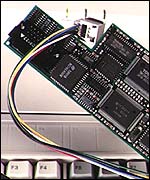 Internal modem