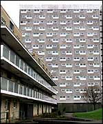 Shirley Towers in Southampton
