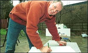 Man doing DIY