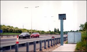 A speed camera