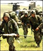 US army soldiers