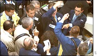 Wall Street traders