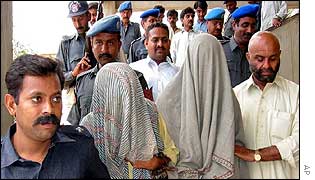 Suspects appear in Karachi court on Friday 20 Sept