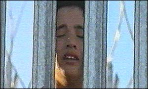 A refugee boy