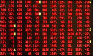 trading screen