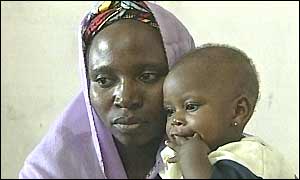 Amina Lawal and baby