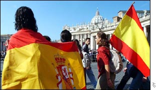 Spanish pilgrims