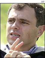 National Conference Party leader Omar Abdullah