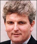 NIO minister Des Browne