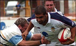Swansea backrow Colin Charvis
