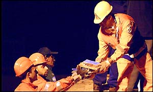 Rescue teams