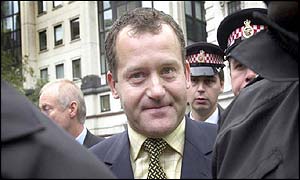 Paul Burrell leaves the Old Bailey