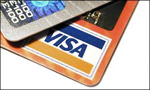 Two credit cards