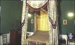 Byron's bed