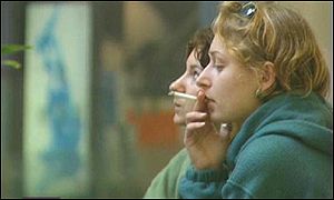 Woman smoking