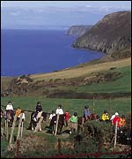 Llangrannog centre