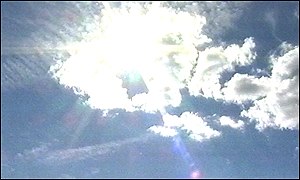 Sun and clouds