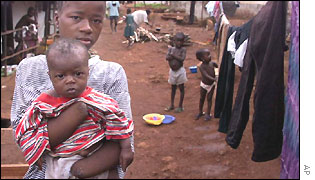 Child amputee