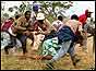 Marchers at Ciskei run for cover (AP)