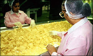 factory workers