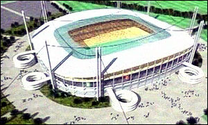 There were questions over using Irish stadia