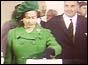 Queen Elizabeth formally launches production of BP's Forties oil field
