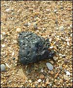 Oil lump