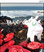 Clean-up operation
