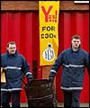 Firefighters prepare for a 24 hour strike