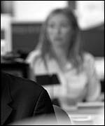 An office worker